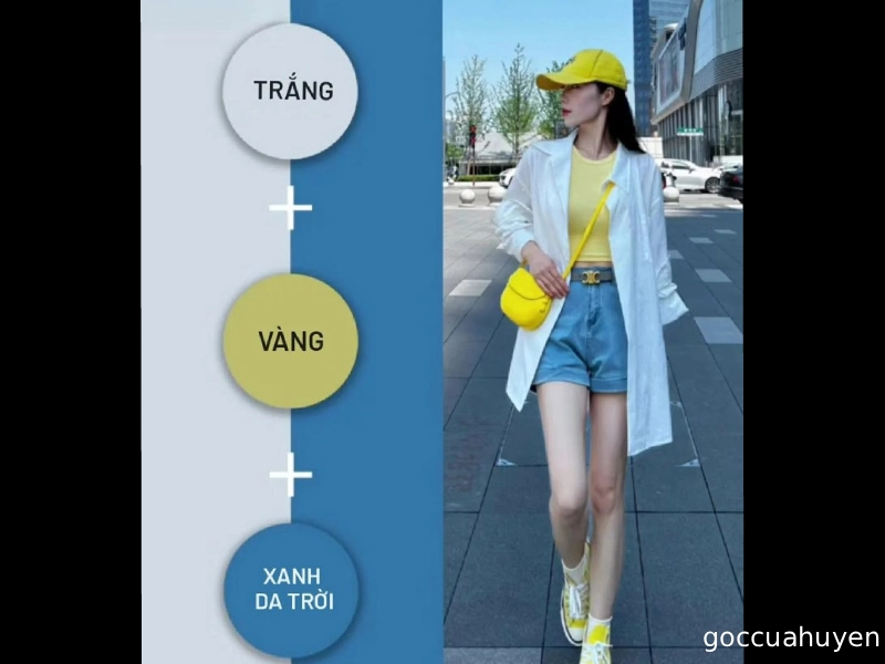 Mặc đồ nhiều màu