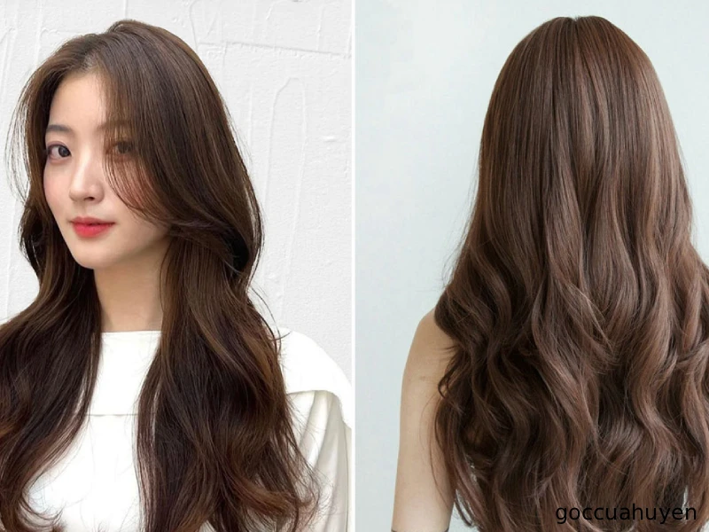 Tóc dài xoăn lơi