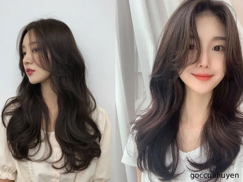 Tóc uốn xoăn nhẹ