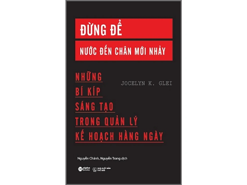 Đừng để nước đến chân mới nhảy