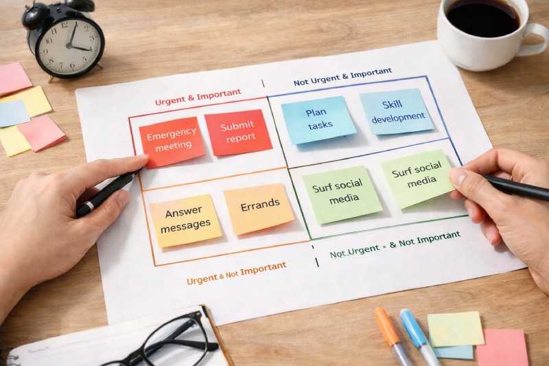 Ma trận quản lý thời gian Eisenhower