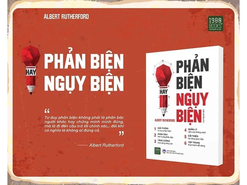 Sách phản biện hay ngụy biện – Albert Rutherford