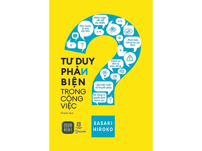Sách tư duy phản biện trong công việc – Sasaki Hiroko