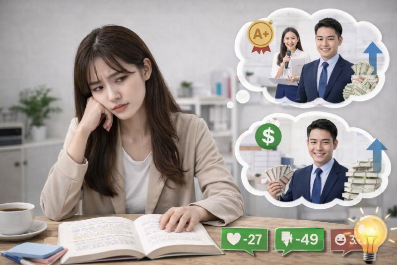 Thoát khỏi vòng xoáy so sánh bản thân với người khác