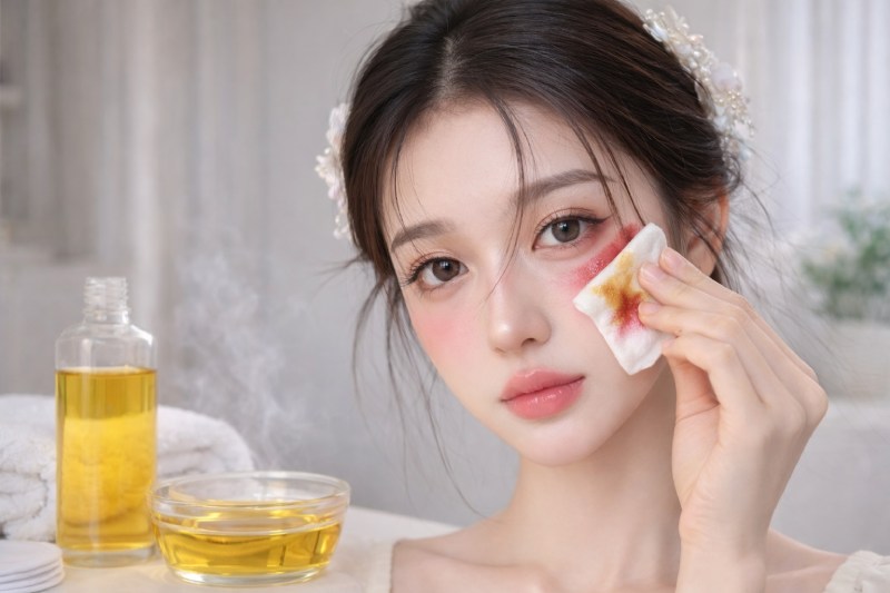 cách tẩy trang khi không có nước tẩy trang