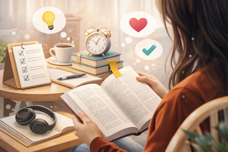 cần làm gì để hình thành thói quen đọc sách